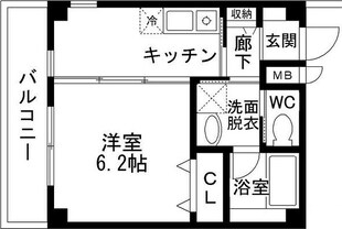 御幣島駅 徒歩9分 4階の物件間取画像